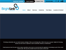 Tablet Screenshot of brightlinktech.com